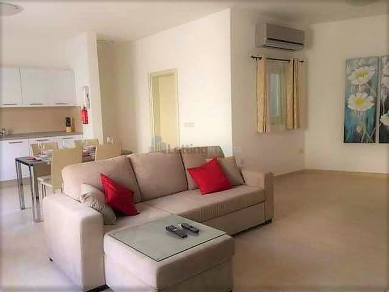 3 Bedroom Apartment For Rent in Lija Malta