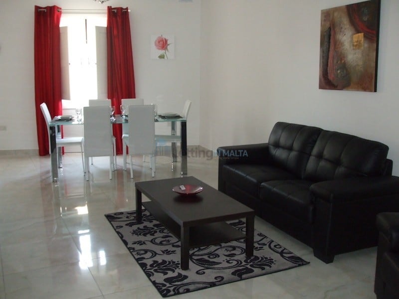 2 Bedroom Apartment For Rent in Sliema Malta