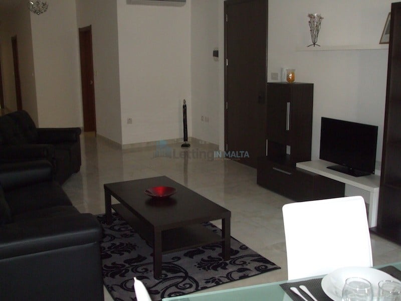 2 Bedroom Apartment For Rent in Sliema Malta