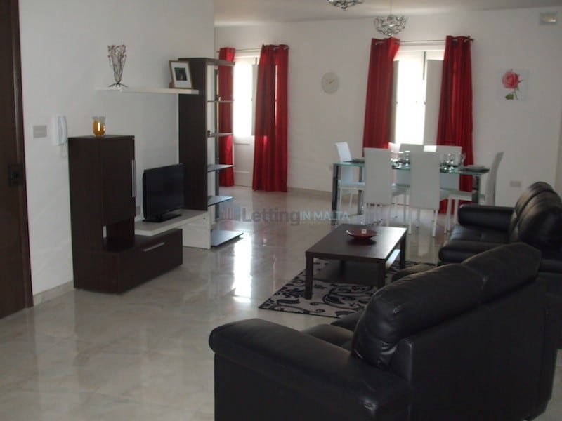 2 Bedroom Apartment For Rent in Sliema Malta