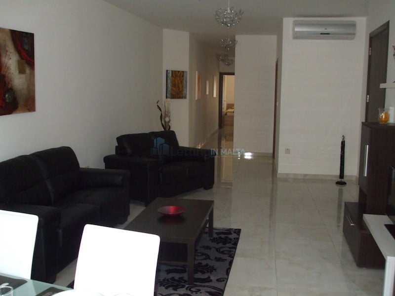 2 Bedroom Apartment For Rent in Sliema Malta