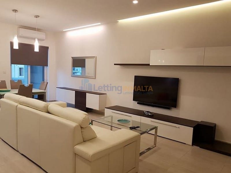 Rent Two Bedroom Apartment Gzira Malta