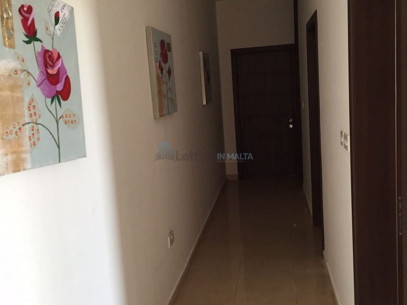 3 Bedroom Apartment For Rent in Marsaskala Malta