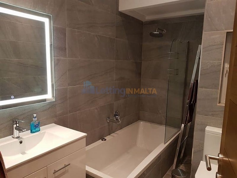 Rent Two Bedroom Apartment Gzira Malta