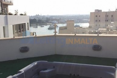 Sliema Penthouse Duplex Two Bedroom