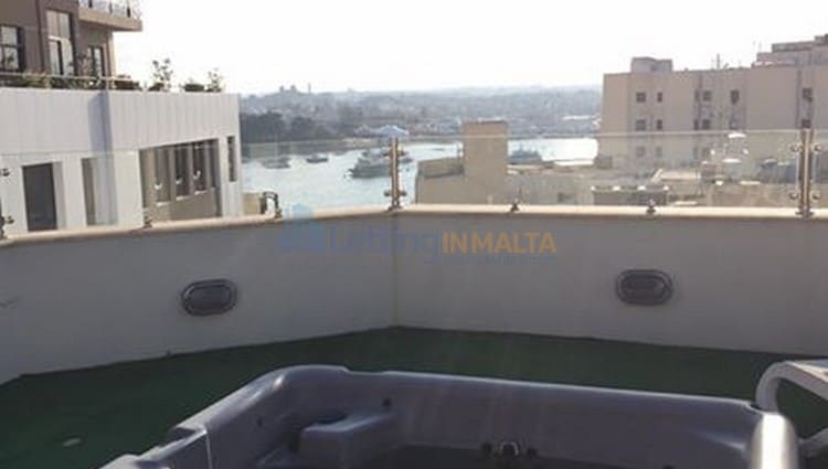 Sliema Penthouse Duplex Two Bedroom