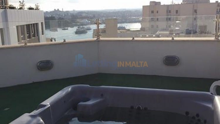 Sliema Penthouse Duplex Two Bedroom