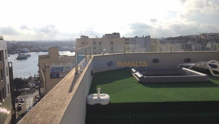 Sliema Penthouse Duplex Two Bedroom