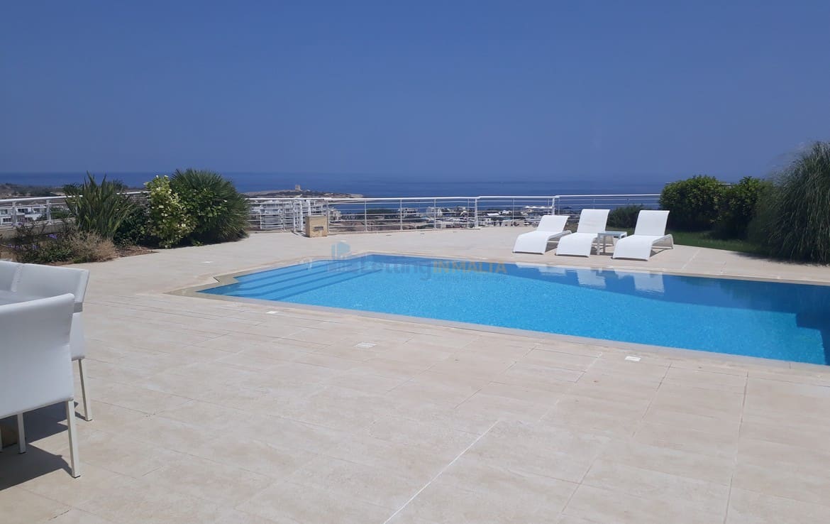 Luxury Villa Malta with Views and Pool Area