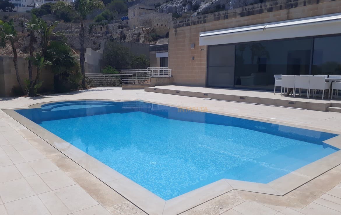 Luxury Villa Malta with Views and Pool Area