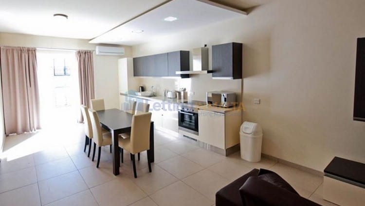 Rent Two Bedroom Apartment in Sliema