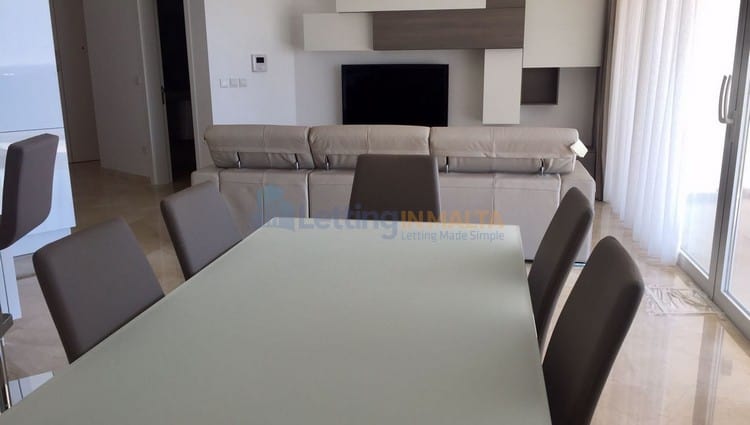 Designer Finished Seafront Apartment Sliema