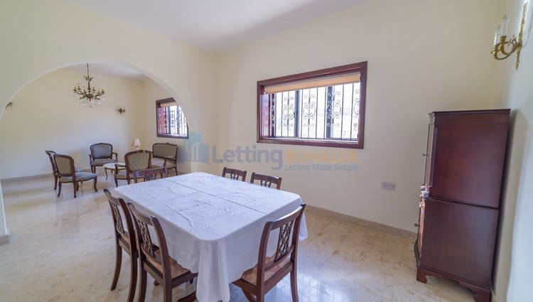 Semi Furnished Villa Pool St Julians