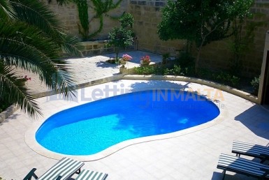 Maltese Farmhouse Pool Long Lets