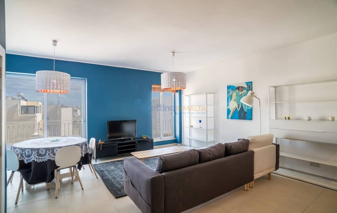 Rent Gzira 3 Bedroom Apartment