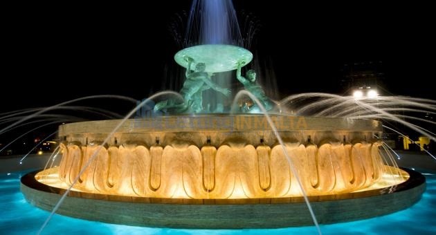 The Triton Fountain Malta