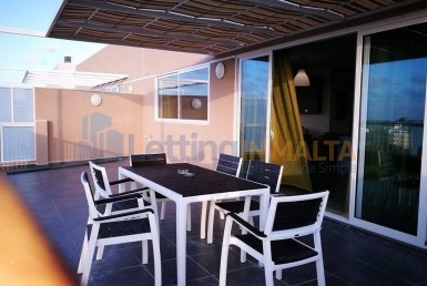 Rent Two Bedroom Penthouse Qawra