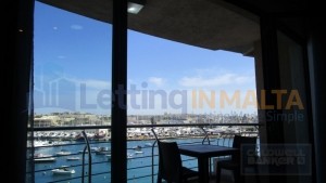 Rent Gzira Seafront 3 bedroom Apartment