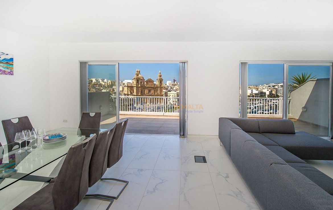Rent Penthouse Sea Views Malta