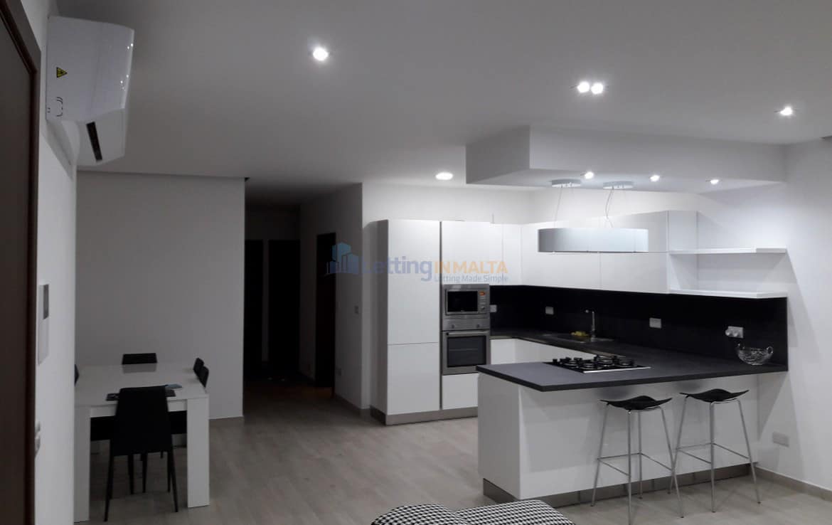 Modern three bedroom apartment in Marsascala