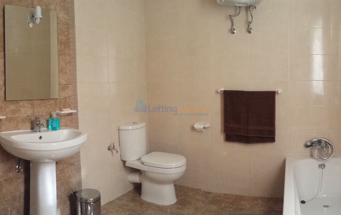 Central Apartment To Let Malta