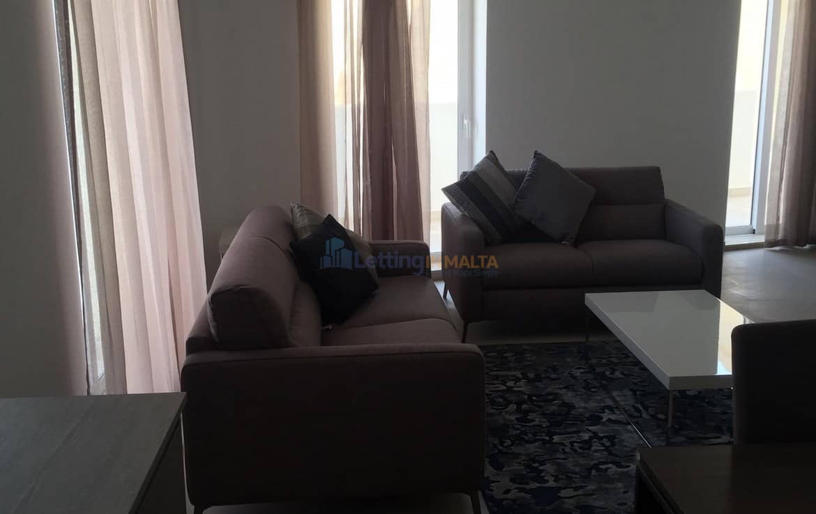 Modern 2 Bedroom Apartment in Sliema