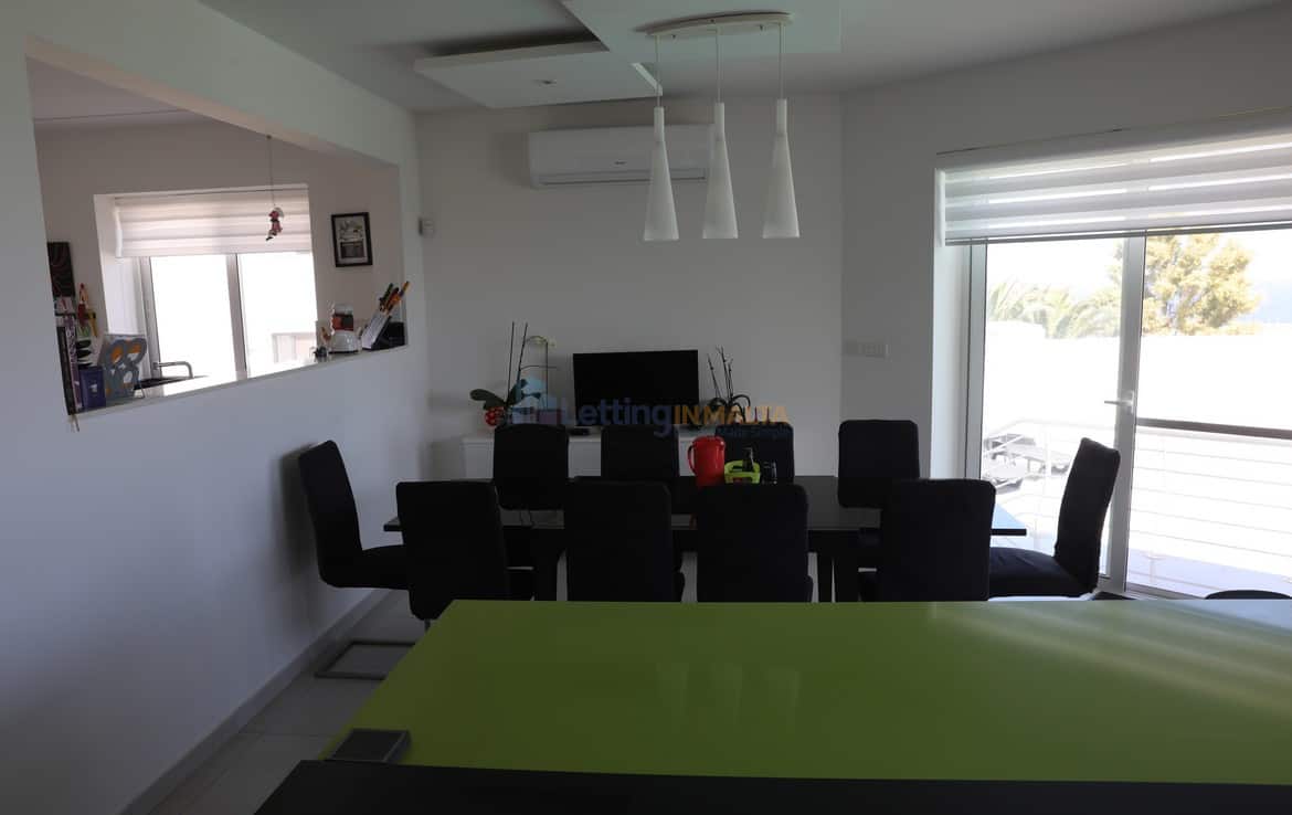 Semi Detached Modern Villa To Let Malta