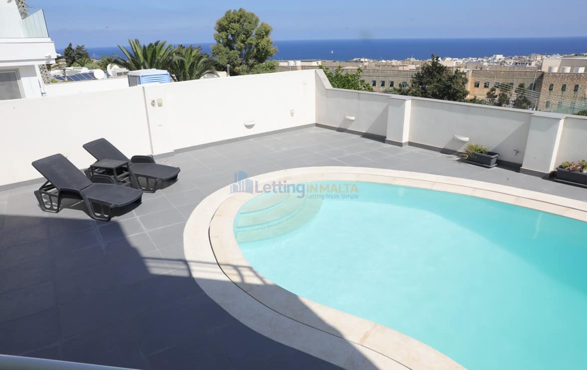 Semi Detached Modern Villa To Let Malta