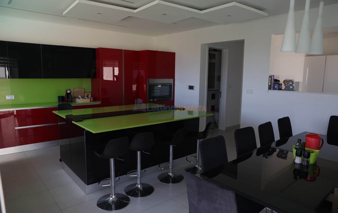 Semi Detached Modern Villa To Let Malta