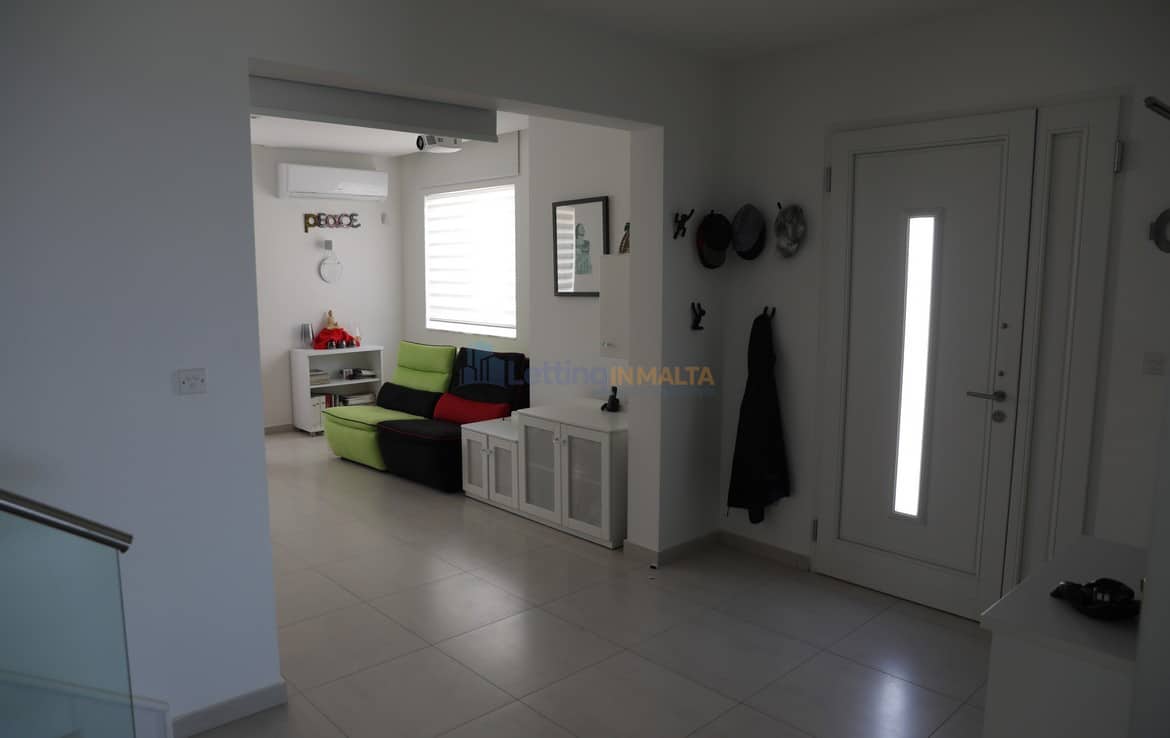 Semi Detached Modern Villa To Let Malta