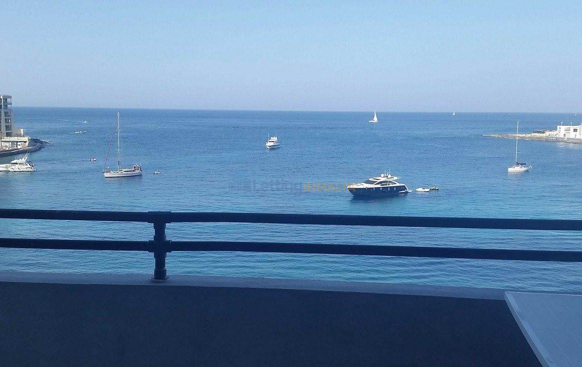 Seafront Apartment St Julians To Let